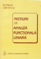 Notiuni analiza functionala liniara