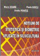 Notiuni Statistica Biometrie Aplicate Silvicultura