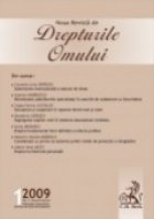 Noua Revista de Drepturile Omului Nr. 1/2009