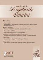 Noua Revista Drepturile Omului 2/2007