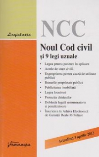 Noul cod civil si 9 legi uzuale. Actualizat la 3 aprilie 2013