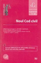 Noul Cod civil. Legislatie consolidata 16 septembrie 2013