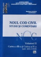 Noul Cod Civil Studii comentarii