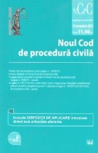 Noul Cod de procedura civila - actualizat 17 octombrie 2013