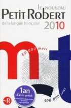 Nouveau Petit Robert De La Langue Francaise 2010