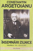 Însemnări zilnice Vol (Set of:Însemnări