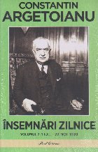 Însemnări zilnice Vol (Set of:Însemnări