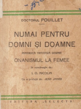 Numai pentru domni si doamne (Dr. Pouillet)