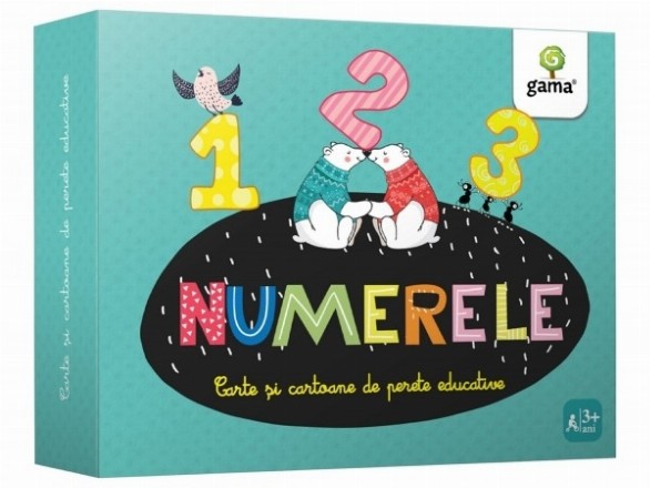Numerele. Carte si cartoane de perete educative