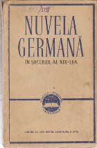 Nuvela Germana in secolul al XIX-lea Nuvela Germana in secolul al XIX-lea