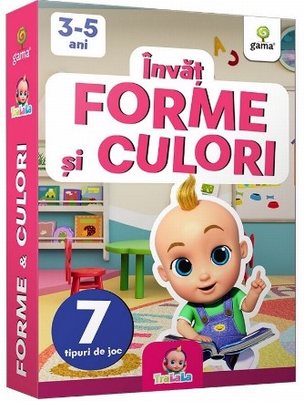 Învăţ forme şi culori : 3-5 ani