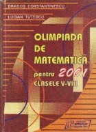 Olimpiada de matematica pentru clasele V-VIII (2001)
