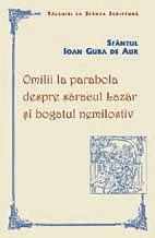 Omilii la parabola despre saracul Lazar si bogatul nemilostiv