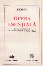 Opera Esentiala zece comentarii Constantin