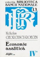 Opere complete Nicholas Georgescu Roegen