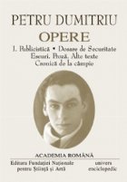 Opere Petru Dumitriu volume)