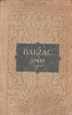 Opere, Volumul al VI-lea (Balzac)