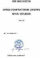 Opinii confraterne despre Mihai Istudor