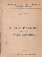 Optica spectroscopie Partea Optica geometrica