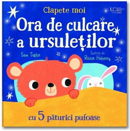Ora de culcare a ursuleţilor : clapete moi cu 5 păturici pufoase