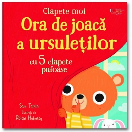 Ora de joacă a ursuleţilor : clapete moi cu 5 clapete pufoase