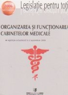 Organizarea functionarea cabinetelor medicale Legislatie