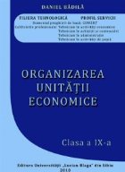 Organizarea unitatii economice Clasa Filiera