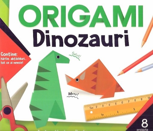 Origami. Dinozauri
