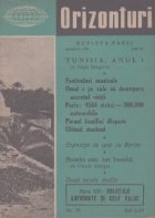 Orizonturi - Revista Pacii, Noiembrie 1957 Orizonturi - Revista Pacii, Noiembrie 1957