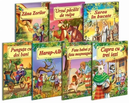 Pachet 7 carti povesti autori romani