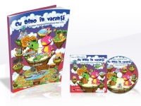 Pachet educational EDU (carte + CD) - Cu Dino in vacanta - Evaluare interdisciplinara pentru clasa a II-a