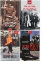 Pachet Istorie rusa 4 volume (Conversatii cu Stalin, Stalinismul de fiecare zi, Rusia explodeaza, Secolul rosu