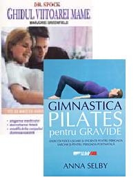 Pachet promotional ALL pentru mamici - DR. SPOCK. GHIDUL VIITOAREI MAME. GIMNASTICA PILATES PENTRU GRAVIDE