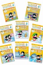 Pachet: Scoala celor sapte pitici, 4-5 ani (7 carti+1 gratis)