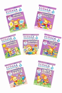 Pachet: Scoala celor sapte pitici, 0-1 ani (6 carti+1 gratis)