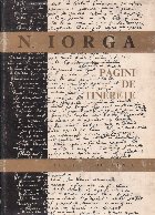 coperta Pagini de tinerete, Volumul I