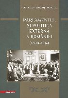 Parlamentul politica externa Romaniei (1899