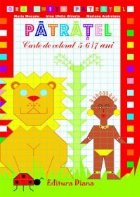 Patratel Carte colorat 6/7 ani