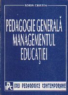 Pedagogie Generala - Managementul Educatiei