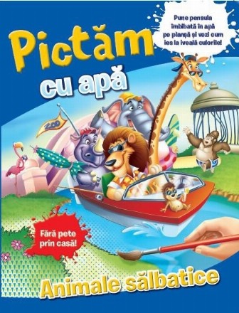 Pictam cu apa. Animale salbatice