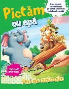 Pictam cu apa. Pui de animale