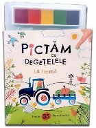 Pictam cu degetele. La ferma