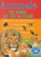 Picto-abtibilduri - Animale din jungla si din savana
