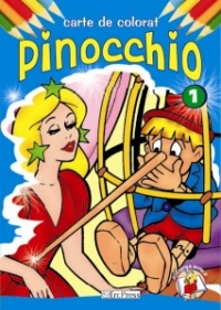 Pinocchio - carte de colorat (colectia Povestile bunicii, nr. 1)