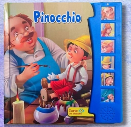 Pinocchio : carte cu sunete