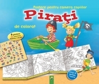 Pirati - Postere de colorat pentru camera copiilor