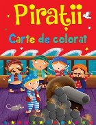 Piratii. Carte de colorat
