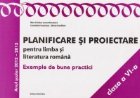Planificare proiectare pentru limba literatura