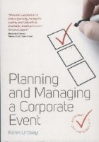 Planning and Managing A Corporate Event