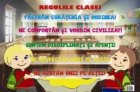 Plansa Regulile clasei